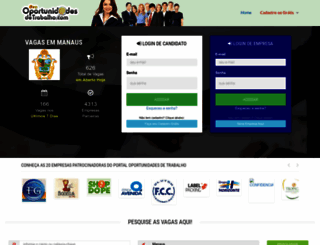 oportunidadesdetrabalho.com screenshot
