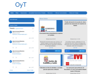 oposicionesytemarios.com screenshot