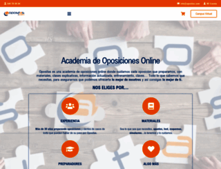 opositas.com screenshot