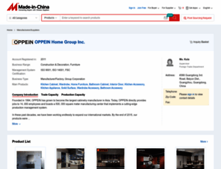 oppeinhome.en.made-in-china.com screenshot