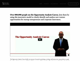 opportunityanalysiscanvas.com screenshot