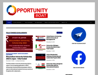 opportunityboat.com screenshot
