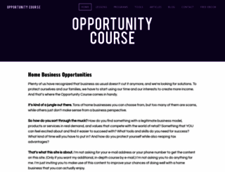 opportunitycourse.com screenshot