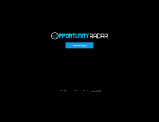 opportunityradar.com screenshot