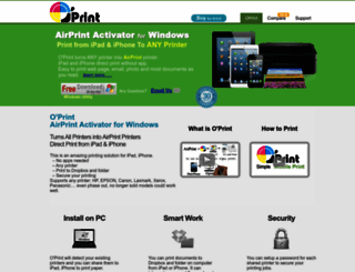 oprintware.com screenshot