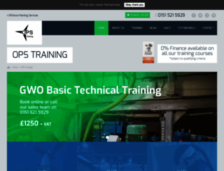 ops-training.co.uk screenshot
