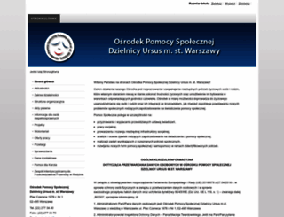 ops-ursus.civ.pl screenshot