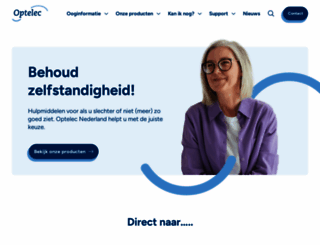 optelec.nl screenshot