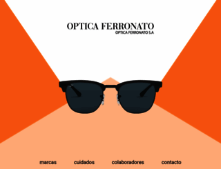 opticaferronato.com screenshot