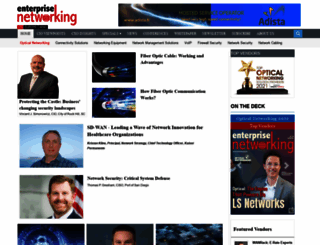 optical-networking.enterprisenetworkingmag.com screenshot