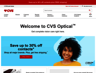 optical.cvs.com screenshot