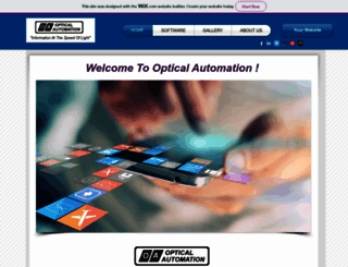 opticalautomation.com screenshot