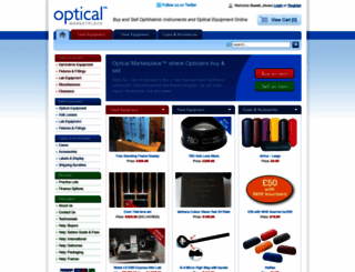 opticalmarketplace.co.uk screenshot