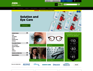 opticians.asda.com screenshot