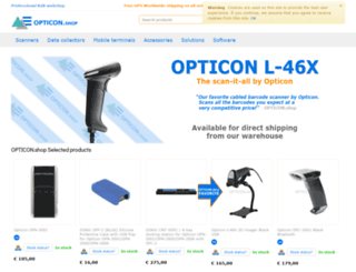opticon-shop.nl screenshot