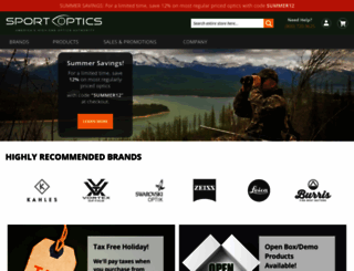 opticsspot.com screenshot