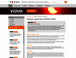 optifor.cz screenshot