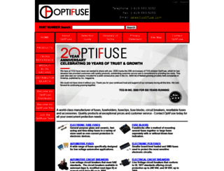 optifuse.com screenshot