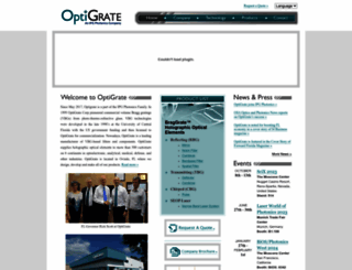 optigrate.com screenshot