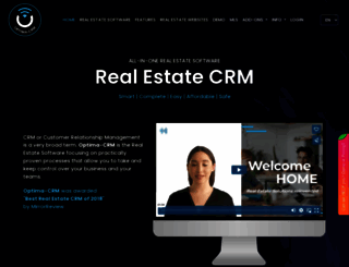 optima-crm.com screenshot