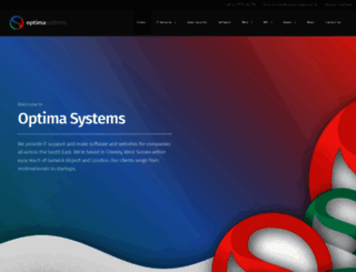 optima-systems.co.uk screenshot
