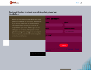 optimaalrioolservice.nl screenshot