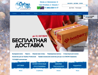 optimahair.ru screenshot