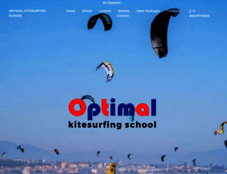 optimalkitesurfing.com screenshot