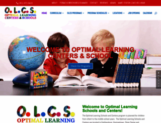 optimallearningcenters.com screenshot