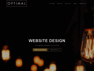 optimalwebdesign.com.au screenshot