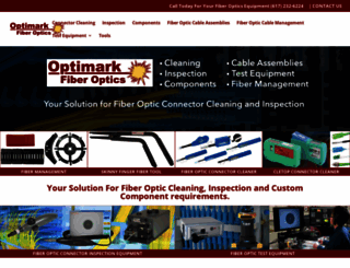 optimark-fiber.com screenshot