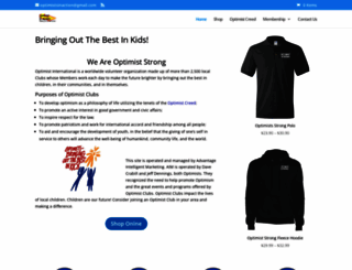 optimistsinaction.com screenshot