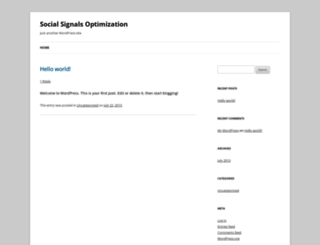 optimize-with-social-signals.askfrank.net screenshot