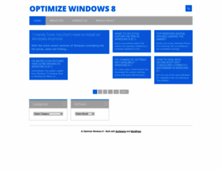optimizewindows8.net screenshot