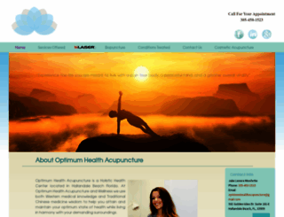 optimumhealthacupuncture.com screenshot