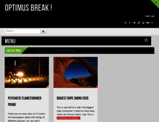 optimusbreak.com screenshot
