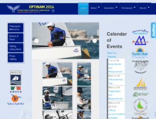 optinam2014.org screenshot