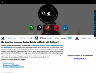 optinsure.com screenshot