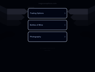 options.magnumoptions.com screenshot