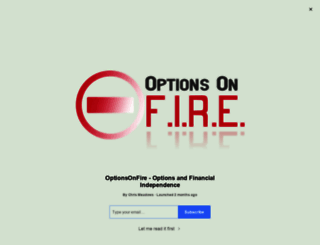 optionsonfire.com screenshot