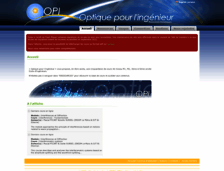 optique-ingenieur.org screenshot