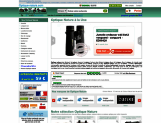optique-nature.com screenshot