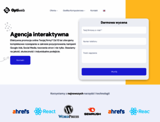 optiweb.pl screenshot