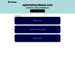 optometrycabana.com screenshot