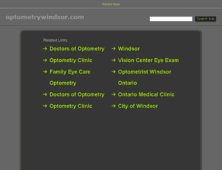 optometrywindsor.com screenshot