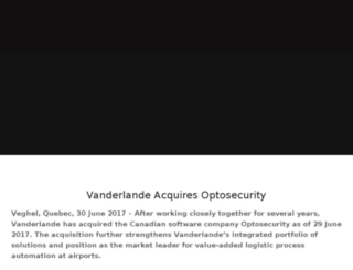 optosecurity.com screenshot