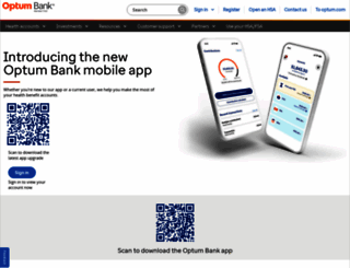 optumbank.com screenshot