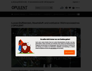 opulent-wohnen.com screenshot