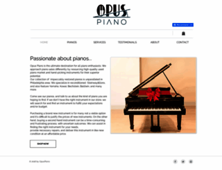 opus-piano.com screenshot
