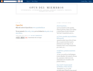 opusdei-miembros.blogspot.com screenshot